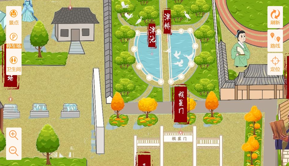 会同手绘地图景区语音讲解导览系统：智慧景区建设的基石